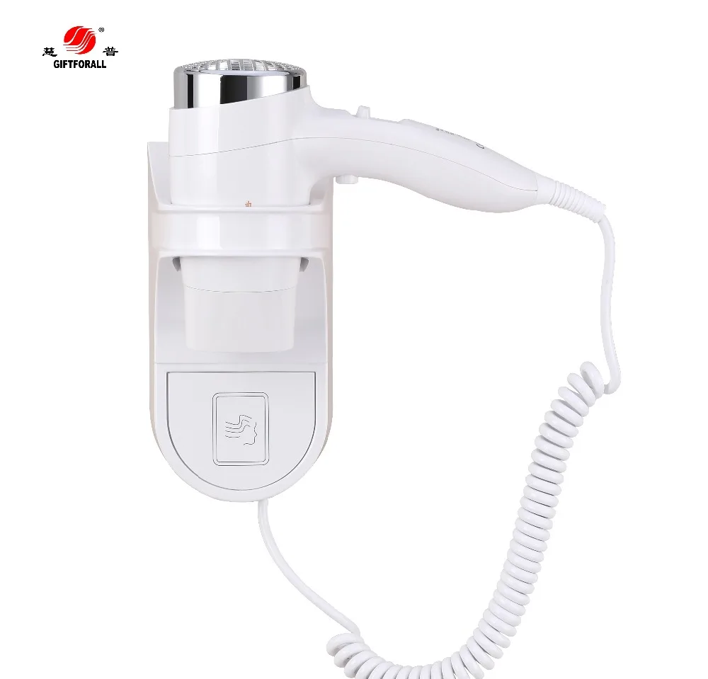 GIFTFORALL Hotel Hairdryer 2017 New Hot/cold Air Wall Mounted Hair dryer Professional Electric Bathroom Use GIFTFORALL Hotel Hairdryer 2017 New Hot/cold Air Wall Mounted Hair dryer Professional Electric Bathroom Use