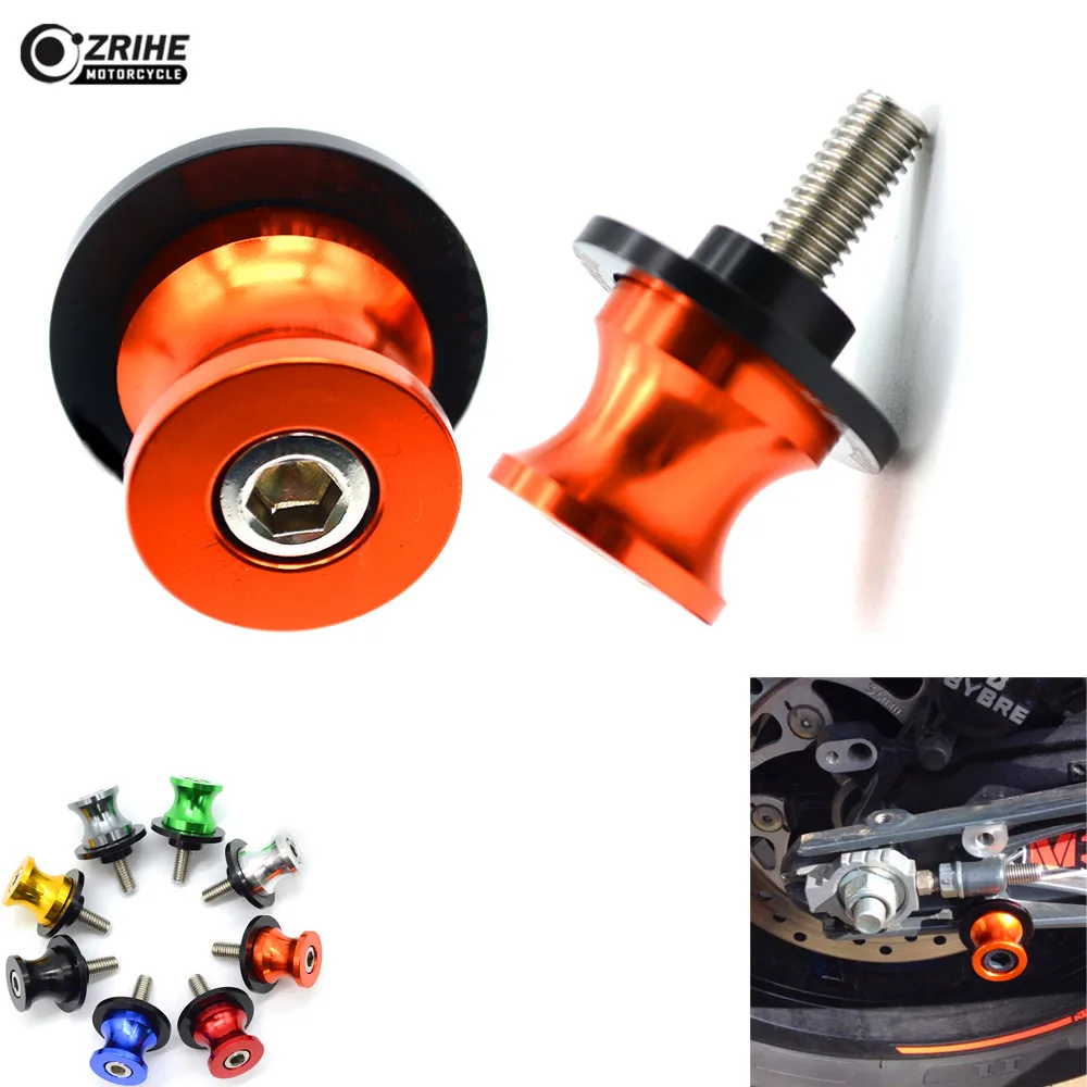 6 8 10 mm Motorcycle accessories Swingarm Spools slider stand screws for KTM Duke 200 390 690 990 Honda RC51 RVT1000 SP-1 SABRE