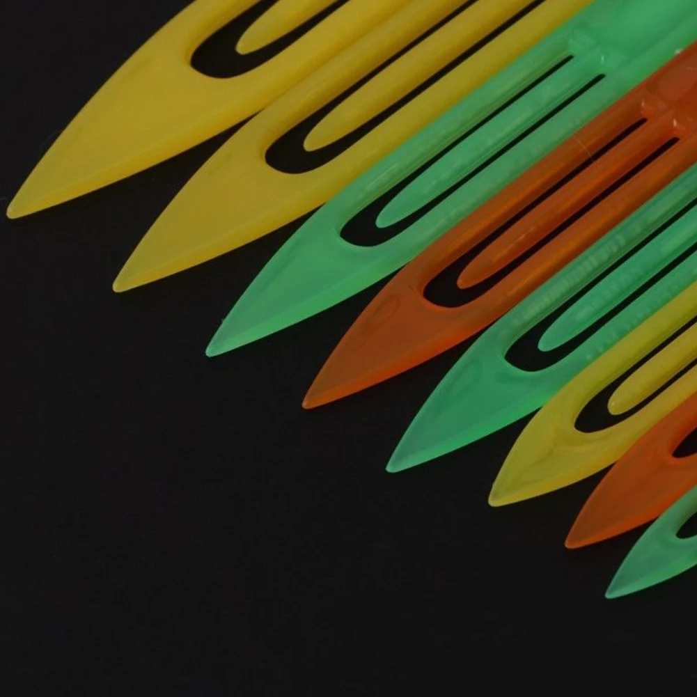 

8pcs/set Durable Tools Mending Random Color Fishing Netting Needle Practical Repair Net Line Weaving Equipment Shuttles