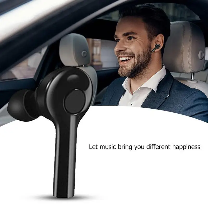 TW08 Bluetooth наушники мини двойной V5.0 беспроводные 3D стерео звук гарнитура для Xiaomi