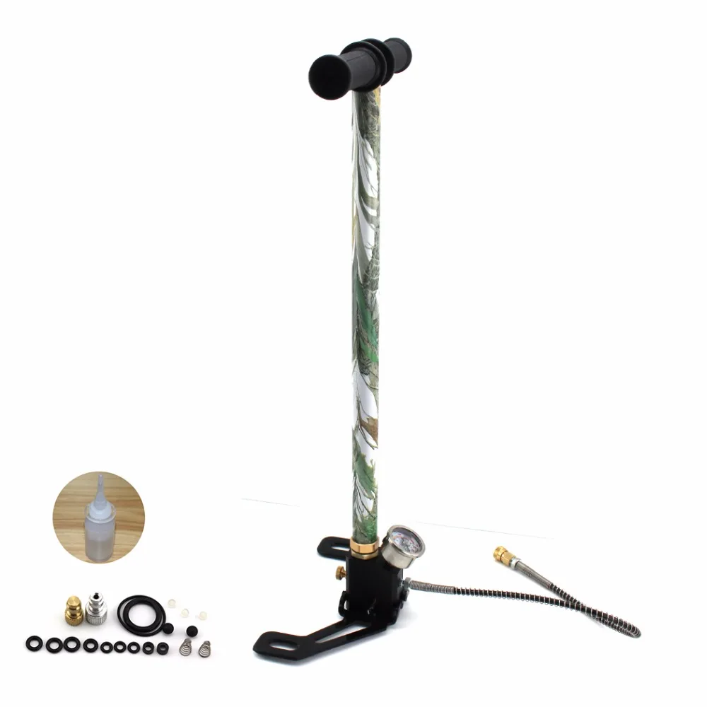 High Pressure PCP Airsoft Hand Operated Air Pump 30mpa/4500psi Three