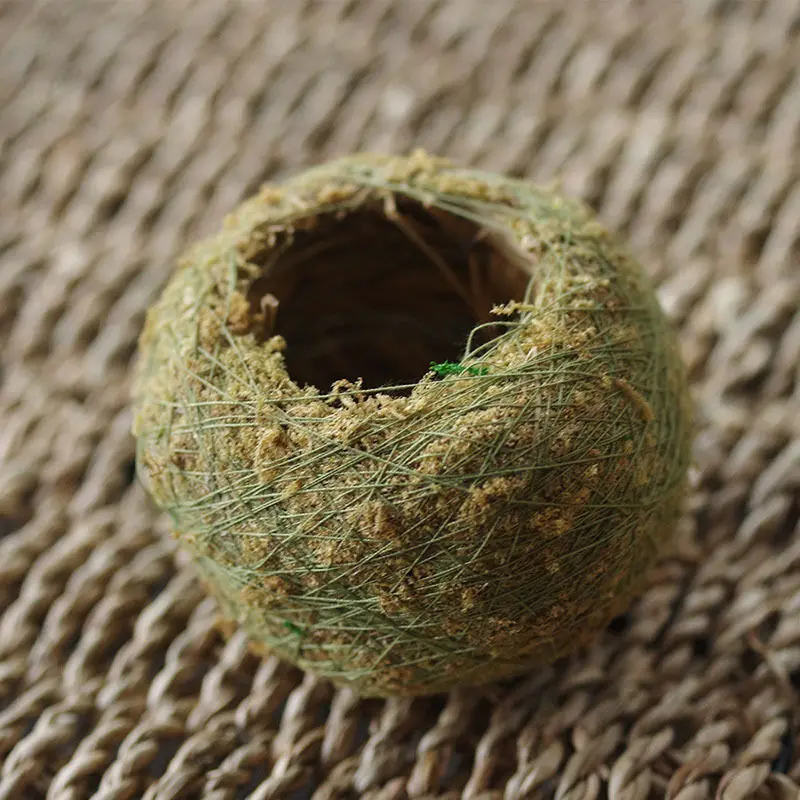 Натуральный Мох мяч зеленый мох сфагнум подложки дом для номеров Home Decor \ t