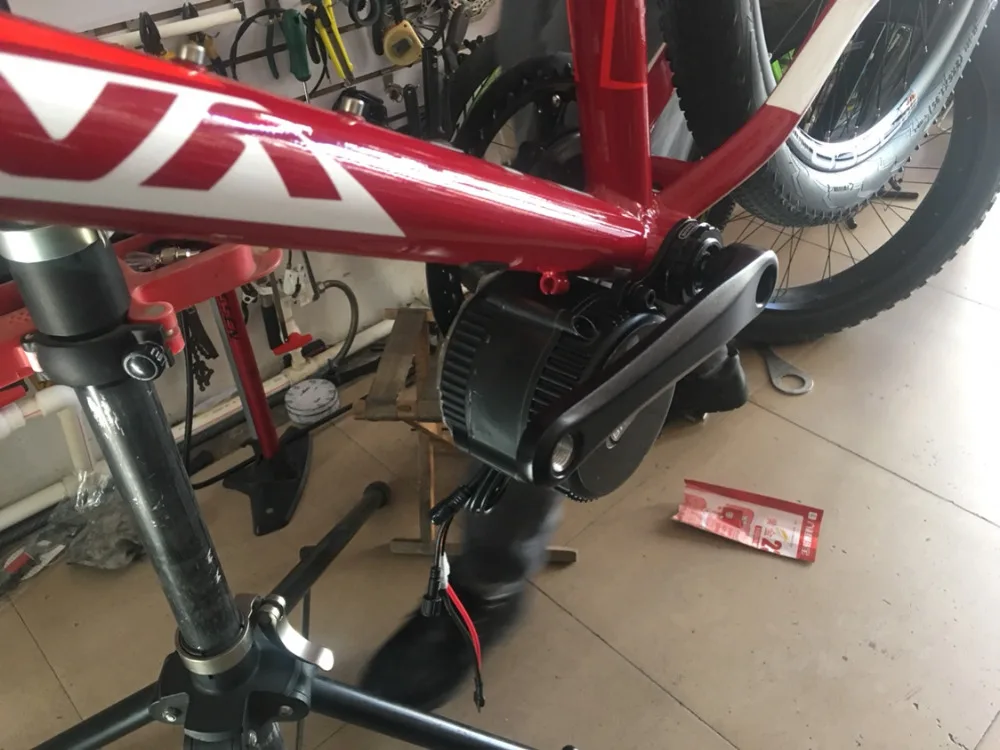Bafang BBS02 750 Вт Ebike электродвигатель для электровелосипеда комплект 8fun mid drive набор