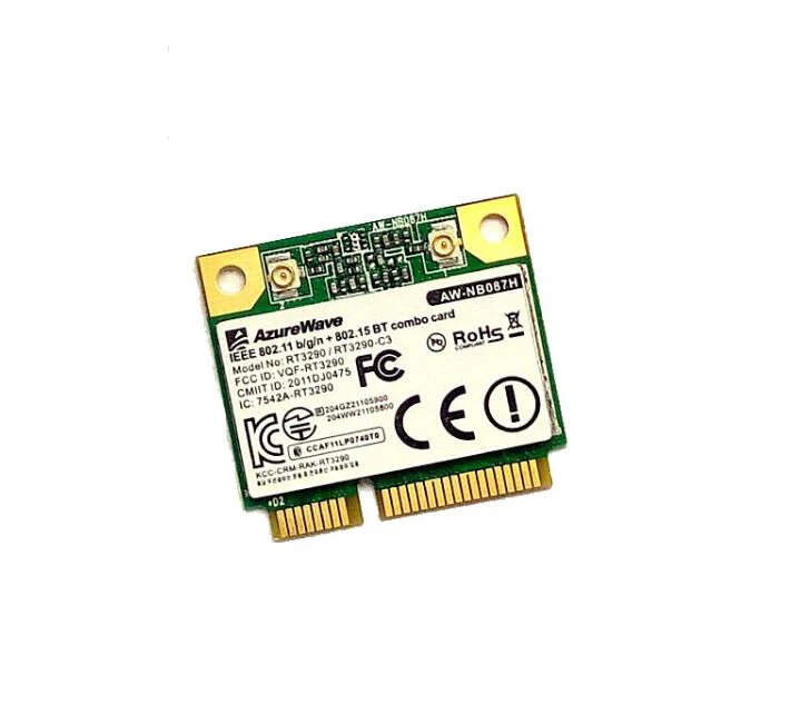 

New Ralink RT3290 2.4G Mini PCI-E 802.11 b/g/n+Bluetooth 3.0 combo wireless network card for ASUS Acer Samsung Sony Toshiba DELL