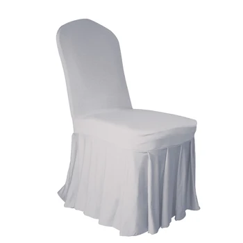 

Marious Brand 50pcs wedding chair covers Ruffles under sunflower chair covers spandex Elastic office decor free shipping