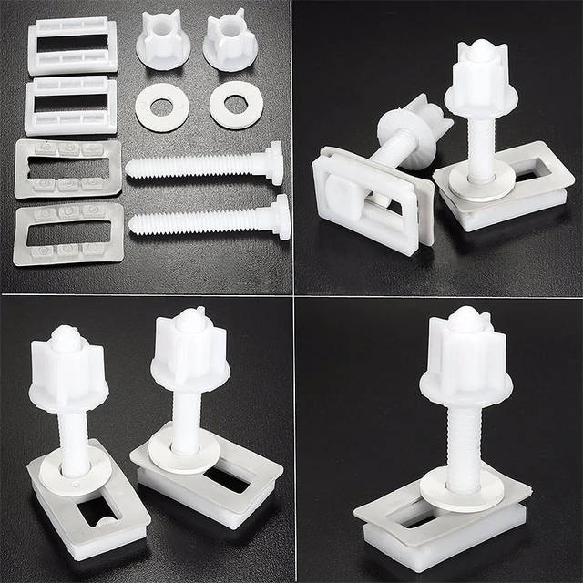 1 Paia Cerniera Sedile del water Bulloni Viti Pezzi di Fissaggio Kit di Montaggi 1 Paia Cerniera Sedile del water Bulloni Viti Pezzi di Fissaggio Kit di Montaggi