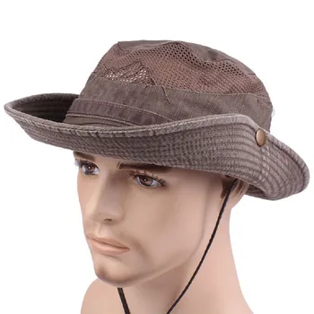 

Hot Outdoor Foldable Bucket Hat Breathable Wide Brim Fishing Sun Cap for Camping Hiking MSK66