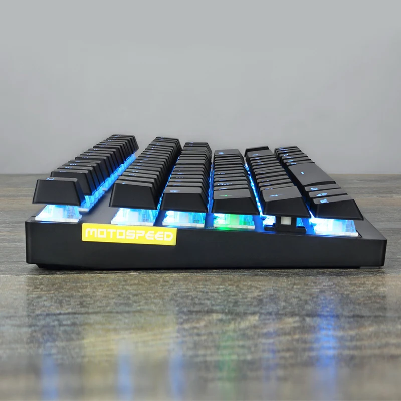 Motospeed GK82 тип c игровая/Офисная Клавиатура красный переключатель 2 4G