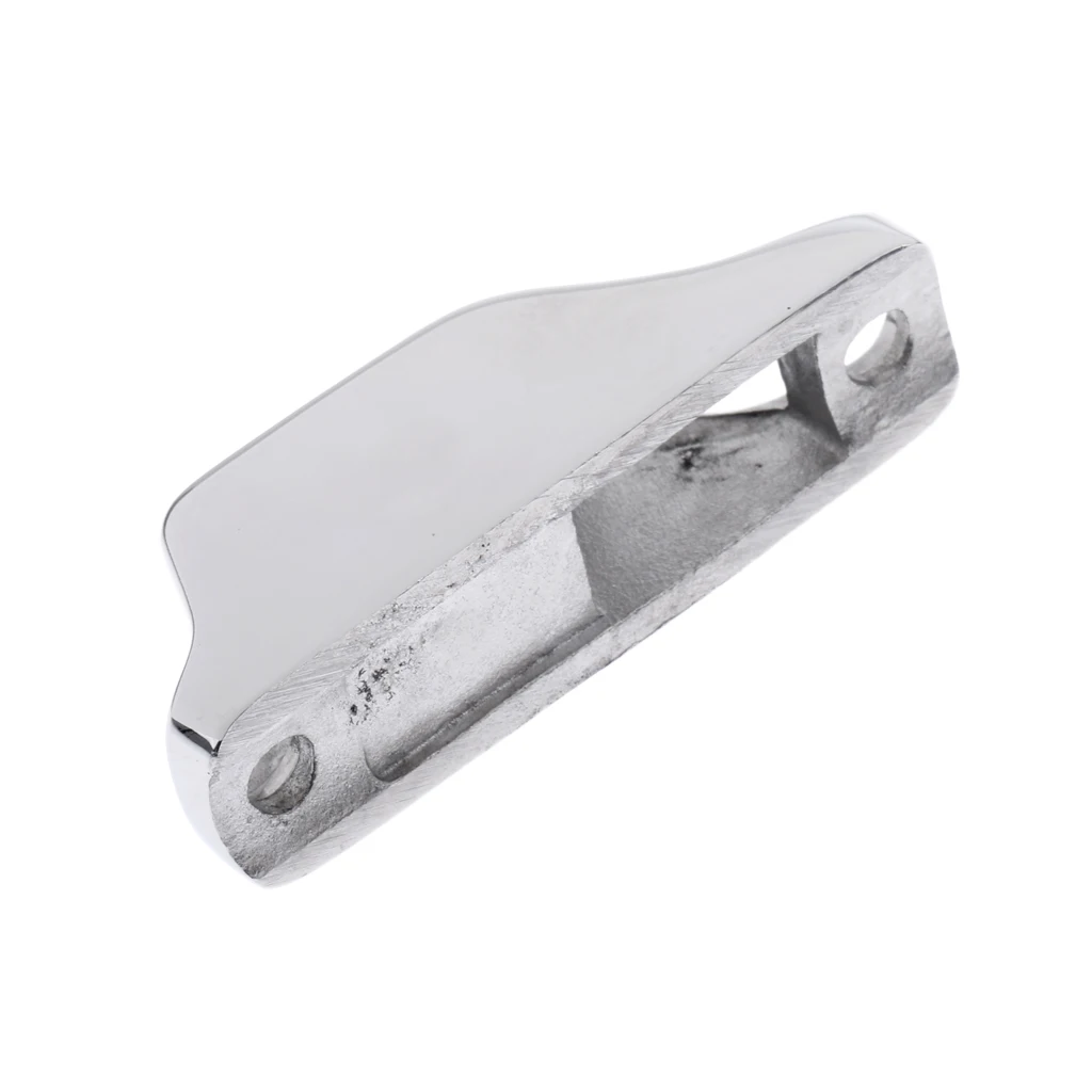 

Sailing Rigging 316 Stainless Steel Clam/Jam Fairlead Cleat Polished Silver for Line Sizes 3mm/6mm