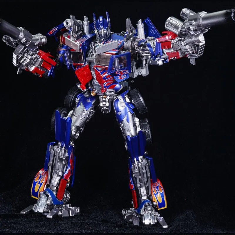 LS03 in retail box Черная Мамба LS03-F OP Commander трансформация LS03 LS03F фильм MPM04 MPM-04 негабаритных сплава мускул литая фигурка Робот Игрушки - Цвет: LS03 in retail box