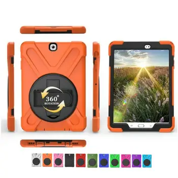 

Tab S2 T810 SM-T810 Heavy Duty Tablet Case Fundas PC Silicon Back Cover for Samsung Galaxy Tab S2 9.7'' Protective Stand Holder