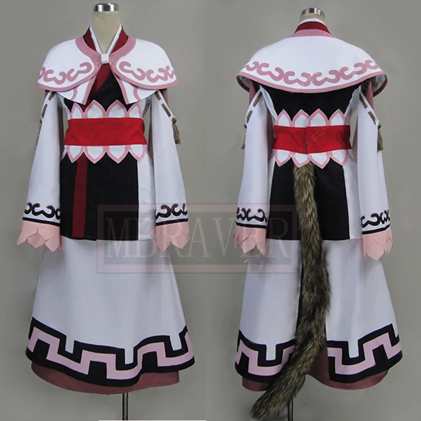 Utawarerumono ложная маска Itsuwari no Kamen Rurutie Косплей Костюм на заказ любого размера|cosplay