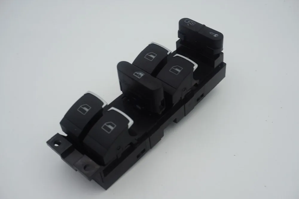 

Chrome Master Window Controller Switch 3BD959857 For VW Jetta Golf GTI MK4 Passat B5 Driver Side 3BD 959 857