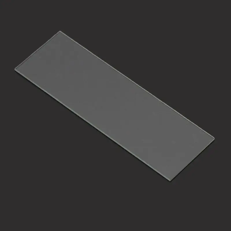 

50Pcs 1mm Thickness Cavity Glass Coverslips Single Concave Microscope Glass Slides Reusable Laboratory Blank Sample Cover Glass