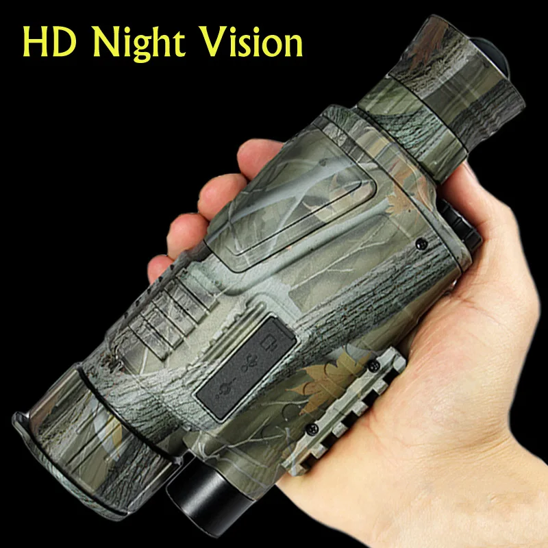New Camouflage 5X40 CCD IR digital night vision camera video recorder full dark night vision