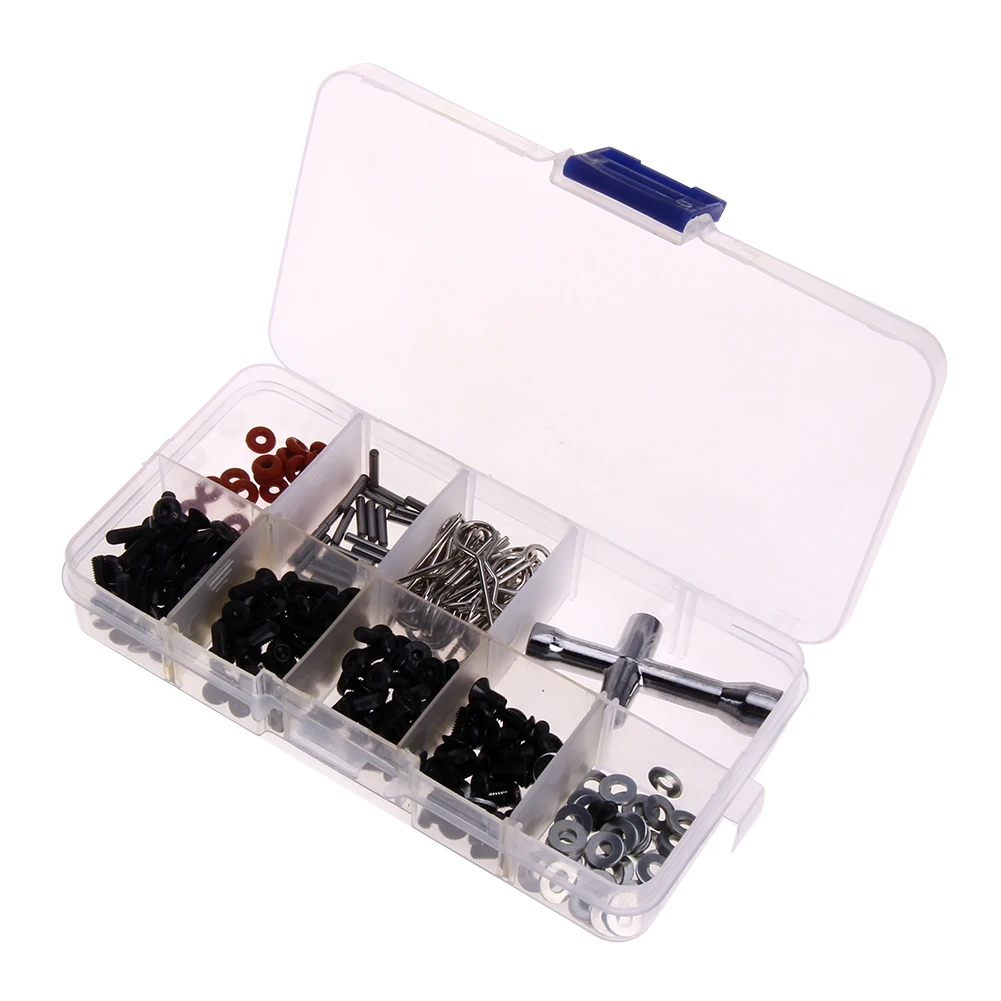 

Car Screws+Tire Tool+Anti-slip O Shape Ring+Connector Bolt+Pad for HSP Redcat Traxxas TAMIYA CC01 Axial SCX10 HPI