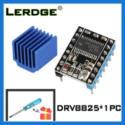 LERDGE 3d принтер Stepstick аксессуары Drv8825 Драйвер шагового двигателя несущий модуль Reprap 4 слоя PCB пандусы заменить A4988