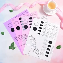 1 шт складной лак для ногтей силиконовый держатель для рук Подушка наклейка для дизайна ногтей мат для ногтей инструменты для маникюра