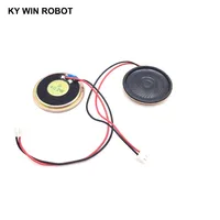 אורך ניו אולטרה דק 2pcs / הרבה 15C אורך ניו אולטרה דק רמקול 4 אוהם 2 ואט 2W 4R קוטר רמקול 40mm 4 ס"מ עובי 5 מ"מ עם PH2.54 תיל מסוף (5)