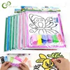 2 Sets Snow Pearl Mud 1 pc painting board Hand Painting Art toys Drawing playdough toys set Board Diy Toy for Children GYH 1