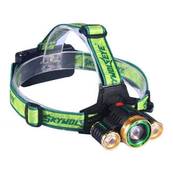 

SKYWOLFEYE T6 XPE LED Headlamp Headlight 1000Lm Rechargeable Zoomable Outdoor Head Light Lamp 18650 Battery Fishing Hiking Torch