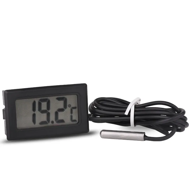 TPM-10 ЖК-цифровой измеритель температуры для морозильной камеры Крытый Открытый термометр аквариум электронный термометр дисплей холодильник