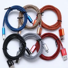 0,22 м/1 м/2 м/3 м Плетеный Micro USB кабель для синхронизации данных и зарядки для samsung Galaxy S4 S6 Edge Note 2 5 4 еще Android смартфон