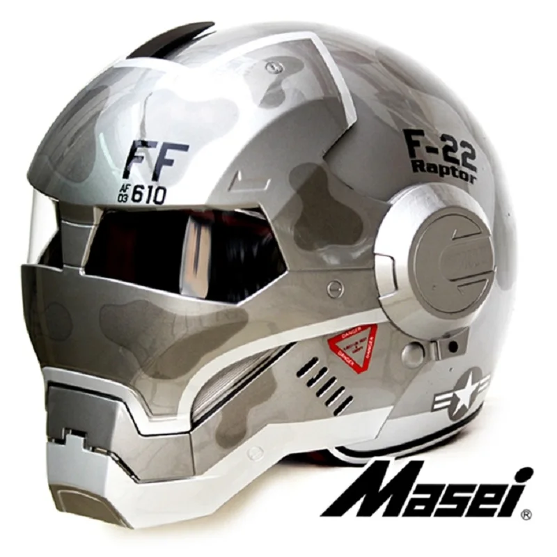 Masei 610 F22 Raptor US Air Force Military Motorcycle helmet F22 Casque