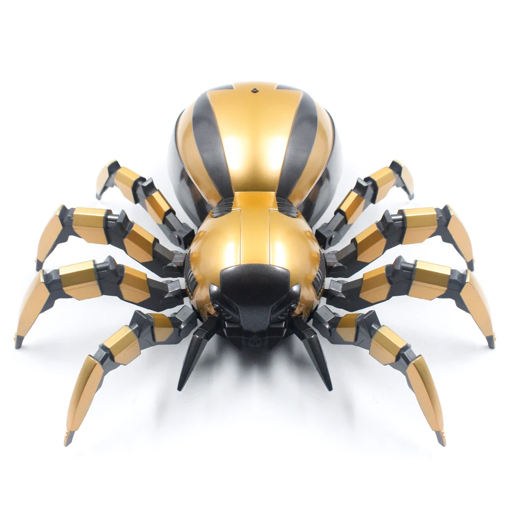 Feilun RC Animal Insect FK502A Spider Model Simulation Action With LED Light 4CH Electric Toys Gifts For Kids Children