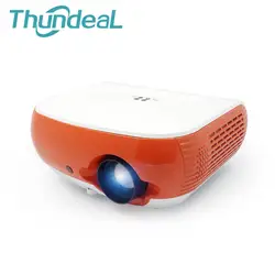 ThundeaL 2200 люмен T60 мини-проектор светодио дный дома Кино Proyector ТВ Бимер Поддержка HD 1080p HDMI USB VGA AV SD видео W1 Projetor