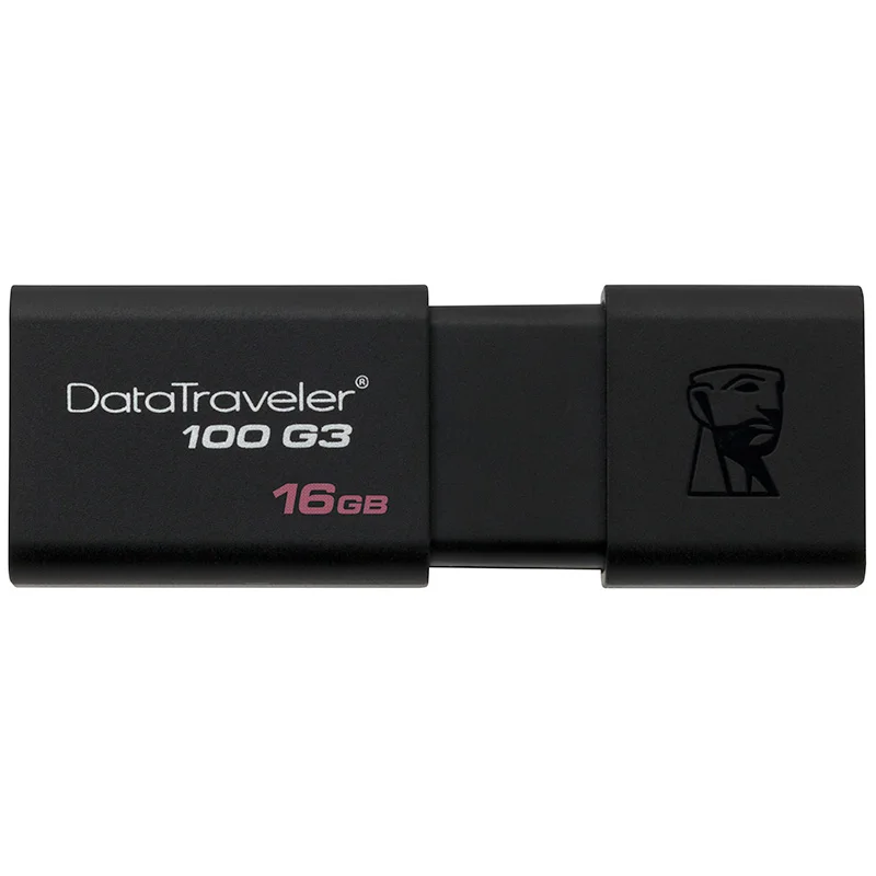 Kingston 16 GB USB флеш-накопители usb 3,0 флешки высокоскоростные флешки DT100G3 16 gb memoria USB stick