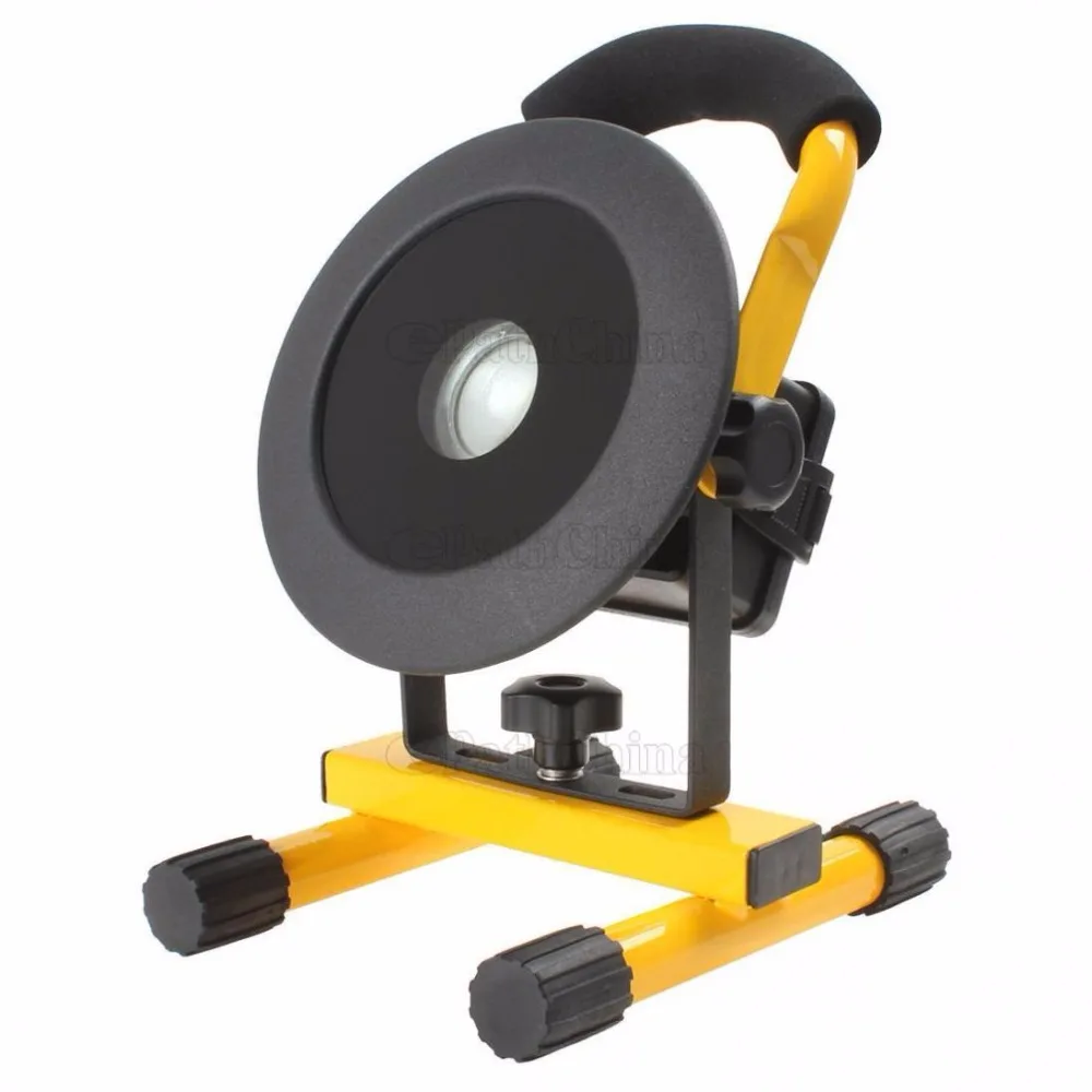 

Hot Sale Waterproof Yellow 30W 2400LM XML-T6 LED Floodlight Rechargeable Emergency Work Light + AC Charger + Car Charger