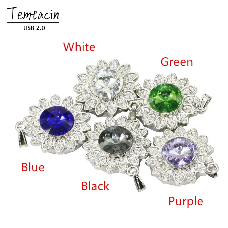 

Rose Flower Girl Gift Jewelry USB Flash Drive 64GB PenDrive 32GB 16GB Pen Drive 8GB PenDrives Memoria USB Stick Disk On Key