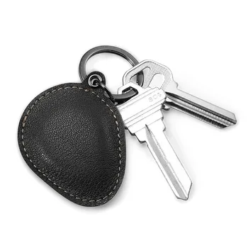 

NewBring Leather Keychain Access Card Bag Door Open RFID