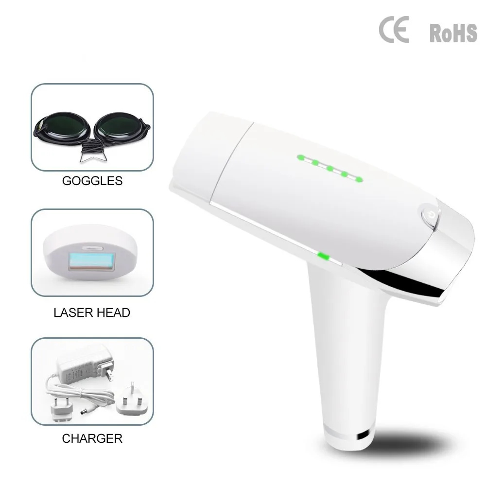 

2 in 1 Laser IPL Permanent Hair Removal Machine Face & Body Skin Painless Epilator For Bikini Underarm Areas Dropshipping