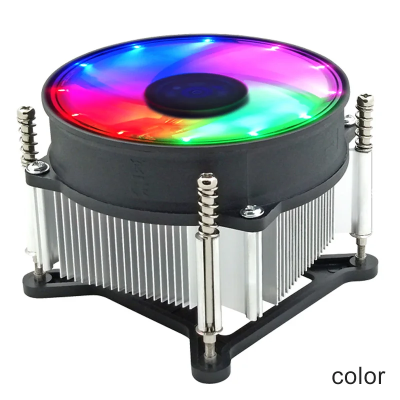 Кулер для процессора вентилятор охлаждения со светодиодной подсветкой RGB 3