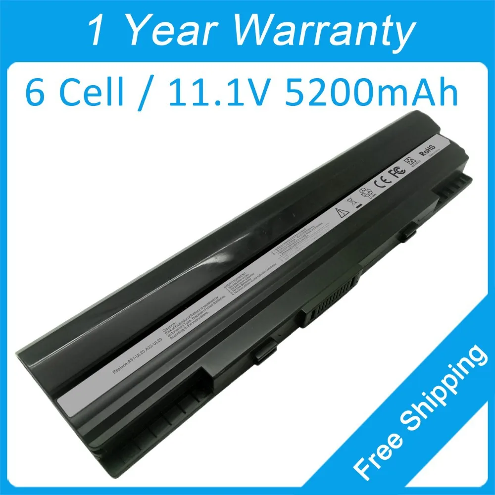 6 ячеек Аккумулятор для ноутбука Asus EEE PC 1201 1201HA 1201HAB 1201HAG 1201N 1201X 1201NL 70-NX61B2000Z 70-NX61B3000Z