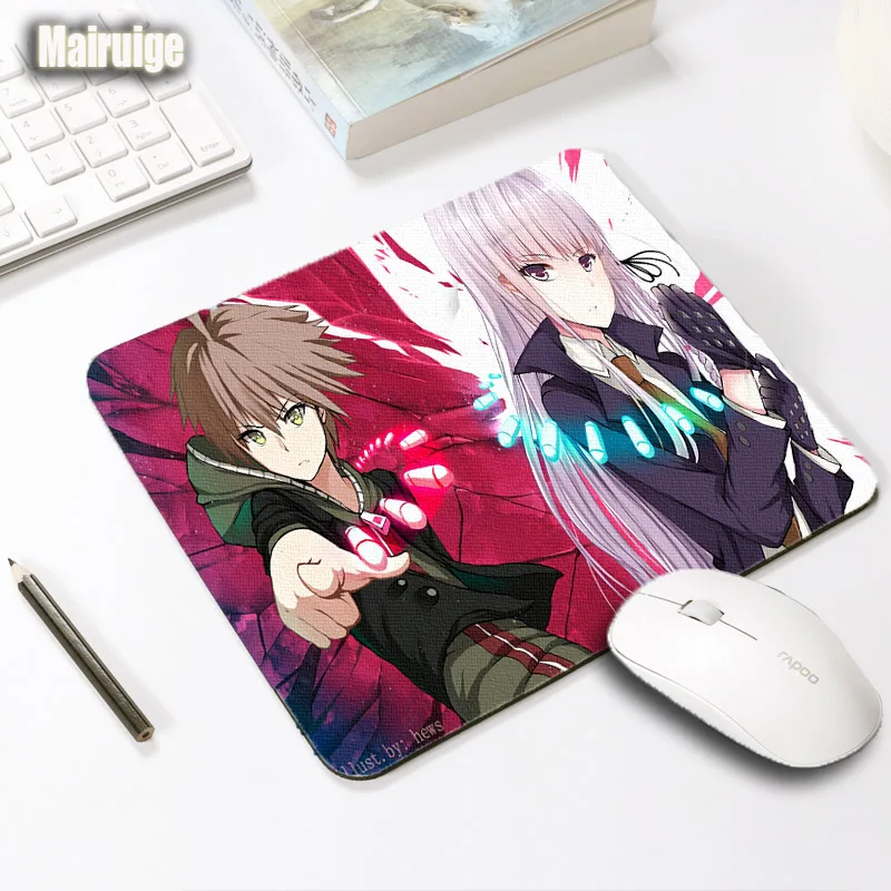 Mairuige аниме девочек Мышь Pad Danganronpa V3 Мышь pad Книги по искусству печати Коврики на стол одежда мягкая резина + ткань Материал Мышь коврики