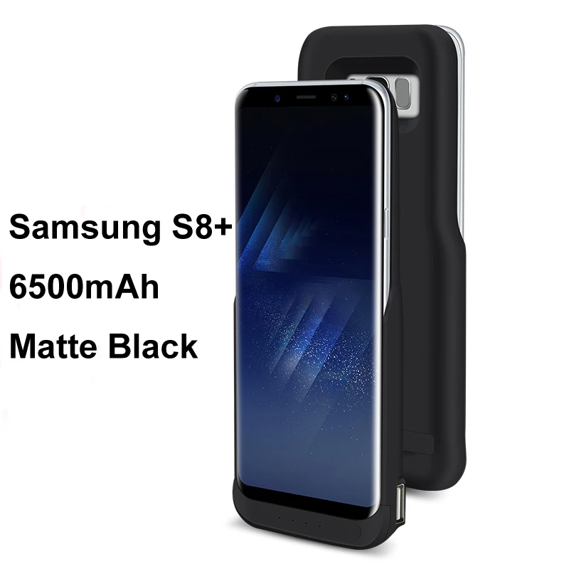 JLW 6500mAh зарядное устройство чехол для Samsung Galaxy S8 Plus перезаряжаемый внешний