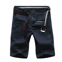 Летние Карго короткие мужские шорты-бермуды Masculina de Marca прямые карманы мужские бриджи шорты мужские плюс размер 30-50