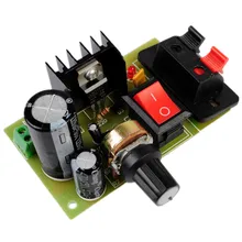 LM317 регулируемый Шаг Подпушка регулятор Мощность модуль DIY Kit DC 5 В-35 В до 1.25 В-30 В выпрямителя AC/DC понижающий преобразователь