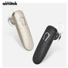 Aimitek Мини Bluetooth наушники спортивные беспроводные наушники бизнес маленькая гарнитура с микрофоном селфи-палка