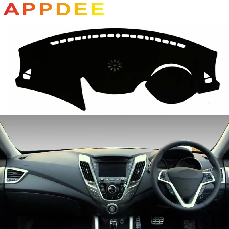 APPDEE для Hyundai Veloster 2011 2012 2013 2014 2015 2016 2017 Тюнинг автомобиля тире коврики козырек от