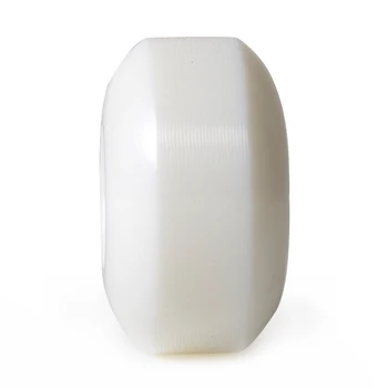 

4pcs White Wheel Skateboard 54mm Replacement 100A Roller Outdoor Sports Tools