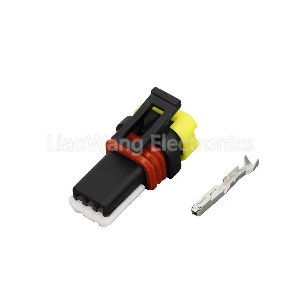 

3-pin waterproof car connector connector with terminal plug DJ7035-0.6-21 3P
