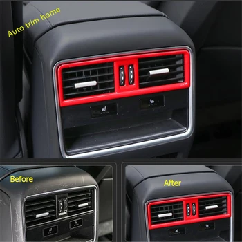 

Lapetus Rear Seat Armrest Box Air Conditioning AC Outlet Vent Frame Cover Trim ABS Fit For Porsche Cayenne 2018 2019 2020