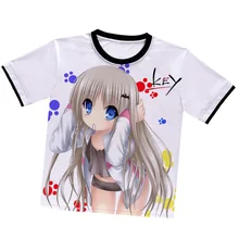 Anime Kleine Kerle! T-shirt Natsume Rin, Noumi Kudryavka Weiß Polyester T-shirt Sommer Aktive Otaku Männer Frauen Tops