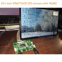 10.1 дюймов 2560X1600 2 К 1440 P HD монитор IPS VVX10T025J00 DLP проектор ЖК-водитель борту 3d принтер diy kit