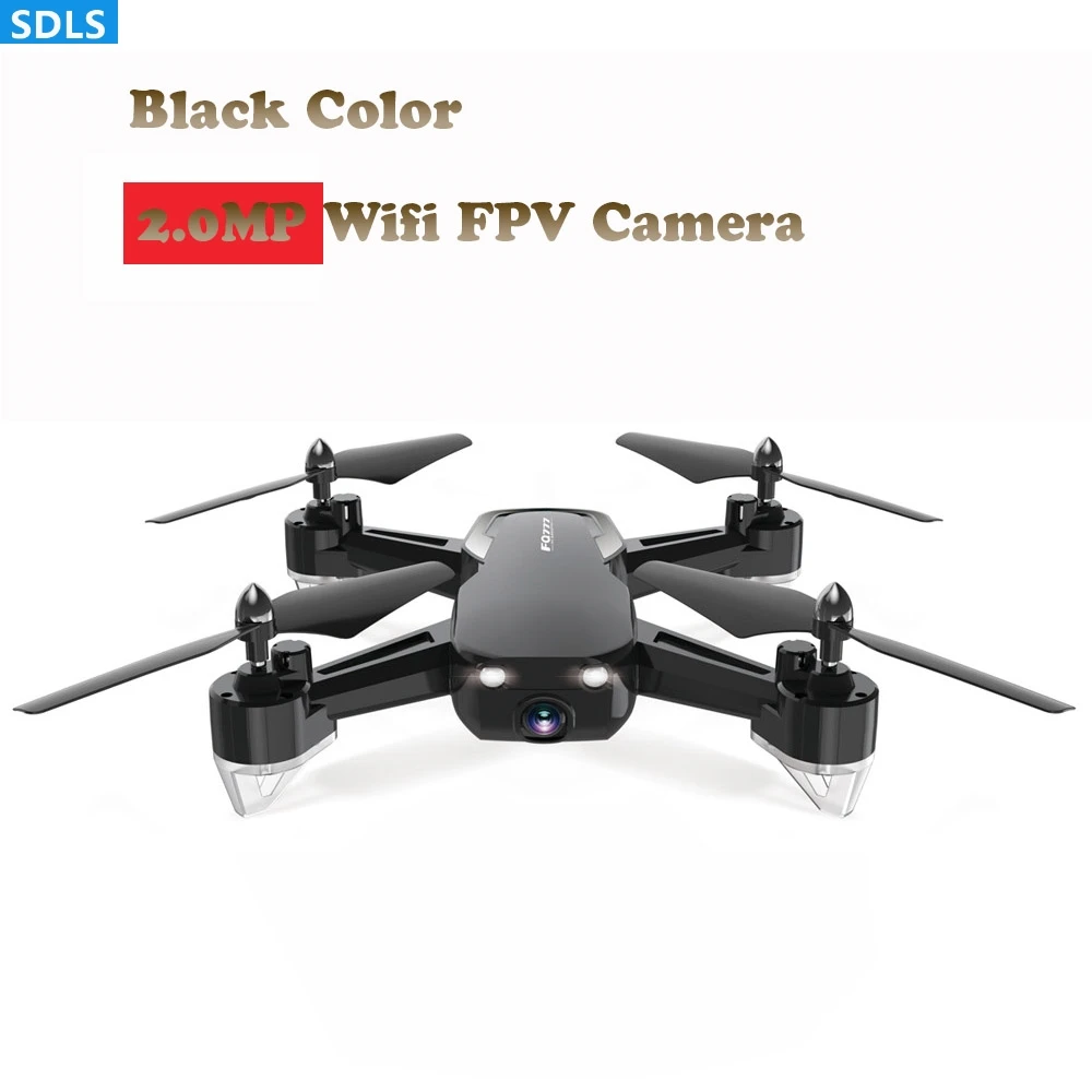 black 2.0mp wifi cam 720 P wifi FPV камера RC дроны-Квадрокоптеры RC вертолет высота Удержание авто возврат 3D траектория катания Летающий FQ40 - Цвет: black 2.0mp wifi cam