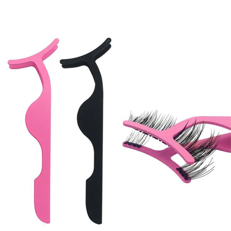

1Pc Magnetic Eyelashes Tweezer False Eyelashes Applicator for Magnet Eyelashes Clip Clamp Makeup Forceps Tool